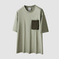 100%Cotton 305G heavy weight 3D pocket T-shirt