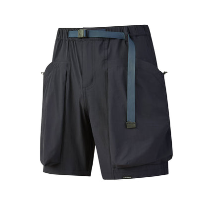 [Three-dimensional quick-drying rebound ultra-light functional shorts]